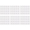 20-120Pcs Self-Adhesive Wall Hooks, Hanging Picture Frames, Posters, Clocks And Other Multi-Purpose, Home Organization