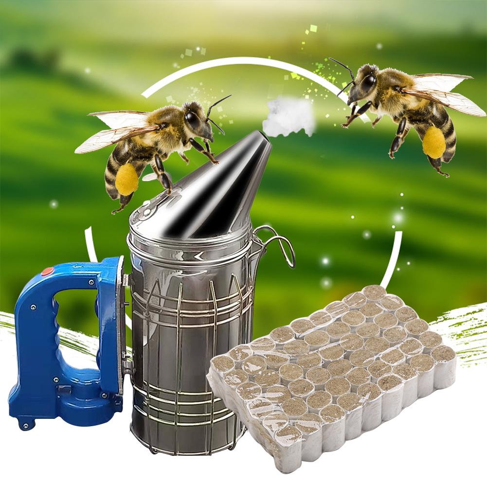 54pcs Beekeeping Tool Bee Hive Smoker Chinese Medicinal Herb Smoke Honey Making