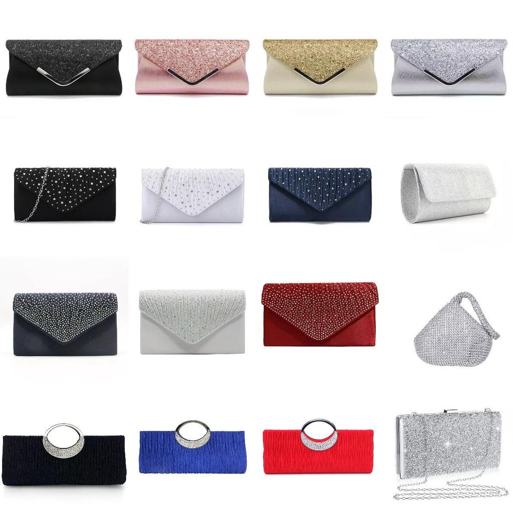 Luxurious Rhinestone Evening Bag - European & American Style