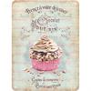 Segni Metallici Vintage Caffè Dessert Arte da Parete Minimalista Moderna Casa Cucina Targhe di Latta Ristorante Caffetteria Decorazione 20X30Cm