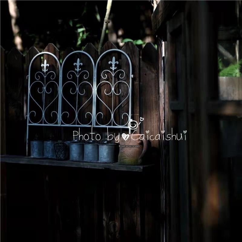 European Wrought Iron Garden & Balcony Flower Support