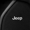 Self-Adhesive 4PCS 3D Aluminum Car Speaker Logo Stickers for Jeep Wrangler Grand Cherokee Compass Auto Interior Decor Accessorie