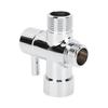 Shower Head Diverter Copper 7 8  Wall Mounted Hot and Cold Water Control Shower Arm Diverter Valve for Toilet Sink