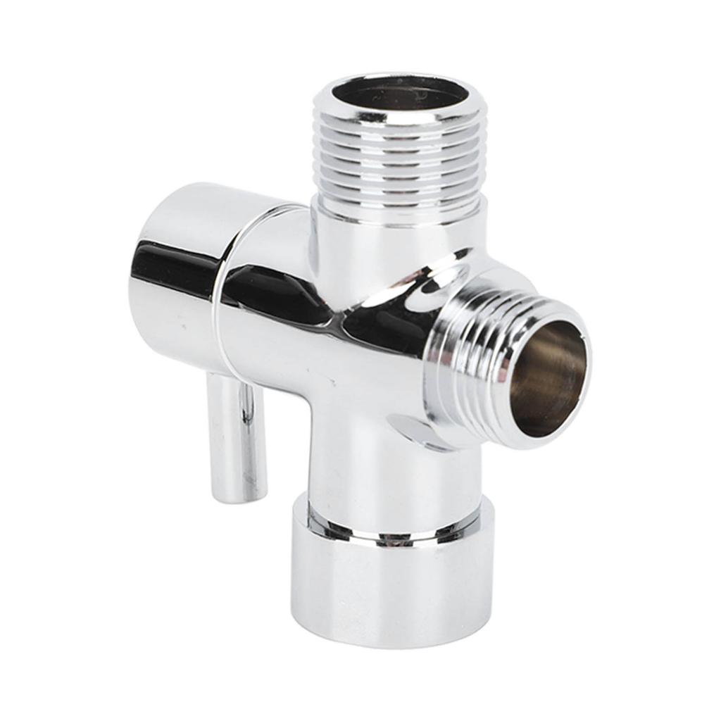 Shower Head Diverter Copper 7 8 Wall Mounted Hot and Cold Water Control Shower Arm Diverter Valve for Toilet Sink