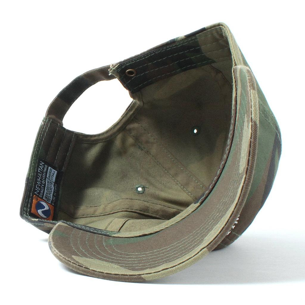 Basic Enchi Cap Hand Shake Embroidered Woodland Camo