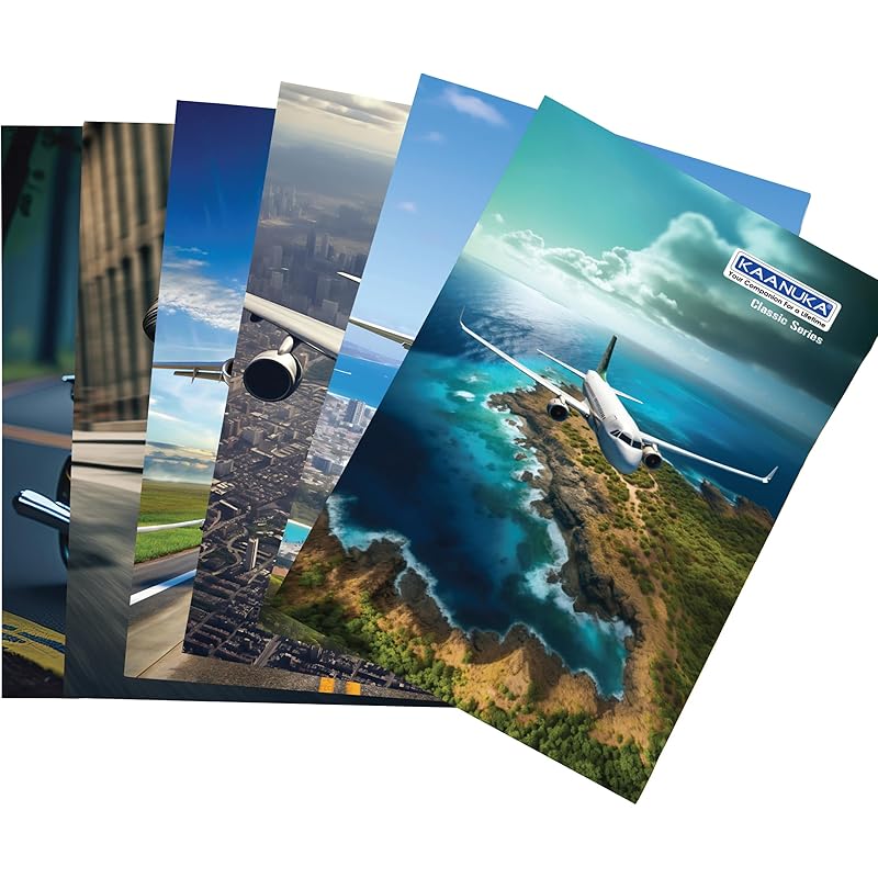 Kaanuka Classic Series Long Size Notebook - 256 Pages 0 белый
