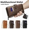 Car PU Leather Vintage Snap Closure Clutch Bag Storage Pouch For Lada Priora Sedan Sport Kalina Granta Vesta Niva Largus Vaz