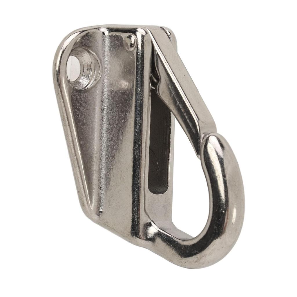 6 Pcs Fender Hooks, KIMISS Stainless Steel Spring Snap Hook Boat Ship Hardware Heavy