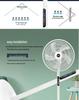 Remote Control Oscillating Floor Fan - Energy-Saving, Powerful Wind, Timer, Suitable for Dormitory & Bedroom