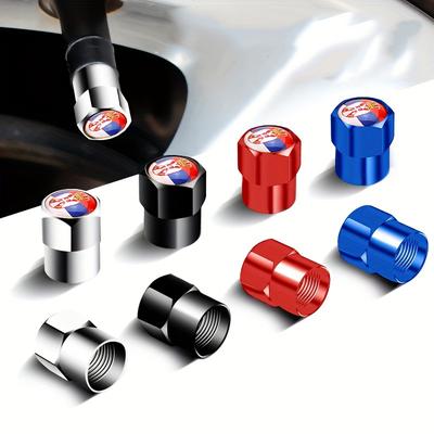 4PCS Serbia Flag Car Wheel Tire Valve Caps Tyre Stem For Skoda BMW Subaru Toyota Honda Volkswagen Ford Hyundai Nissan