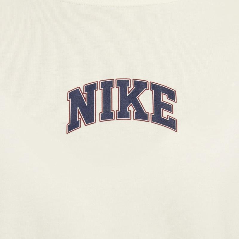 New Nike Sportswear T Shirt Women's Sail White HV5823-133