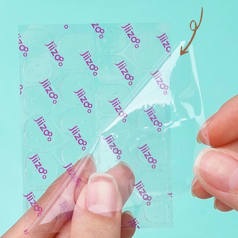 240/300Pcs Double Sided Adhesive Glue Sticker Sticky Tape Nail Glue For Fake Designs False Nails Art Tips Acrylic Manicure