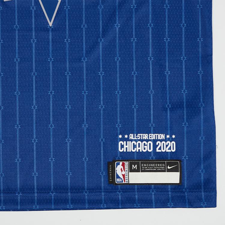 Nike X NBA Jersey Giannis Antetokounmpo All-Star Quick-Dry Breathable Basketball Sports Uniform Kids Jerseys Royal-Blue 3Z2B7B2UP-BCKGA