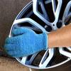 1 pair Reusable Car Care Absorbent Coral Fleece Dust Remover Removal Cleaner Cleaning Glove