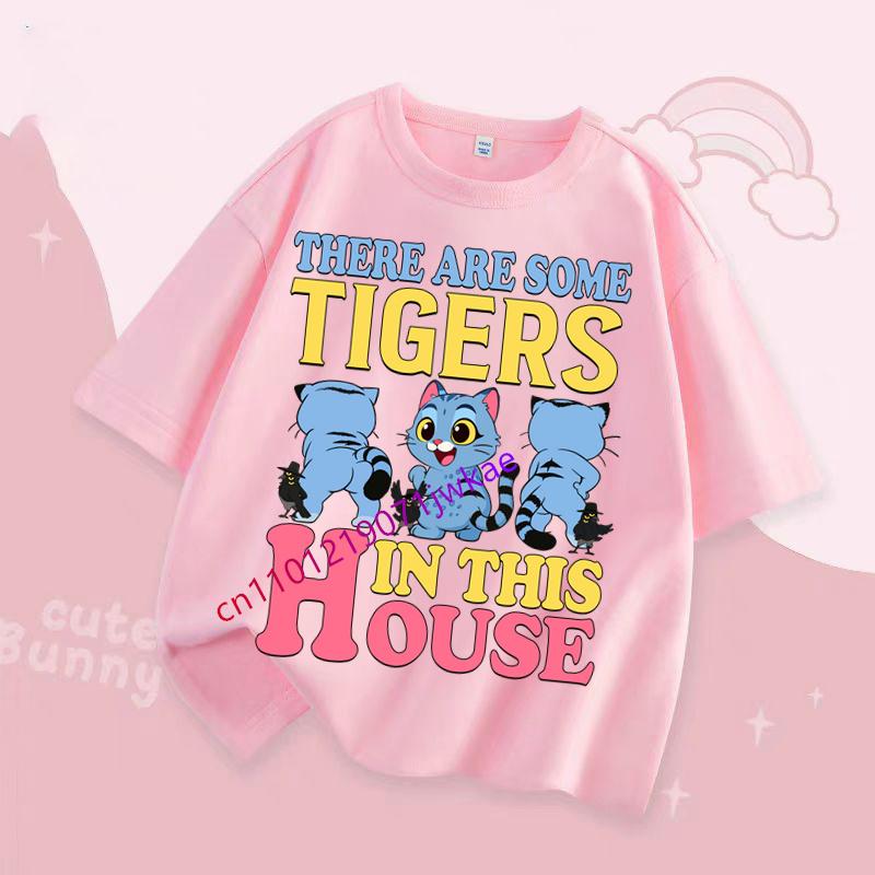 Dětské Hallowmas Oblečení s krátkým rukávem Dárek KPop Tričko Lovci démonů pro děti Kreslené tričko Top Bílé Kulatý výstřih Oblečení