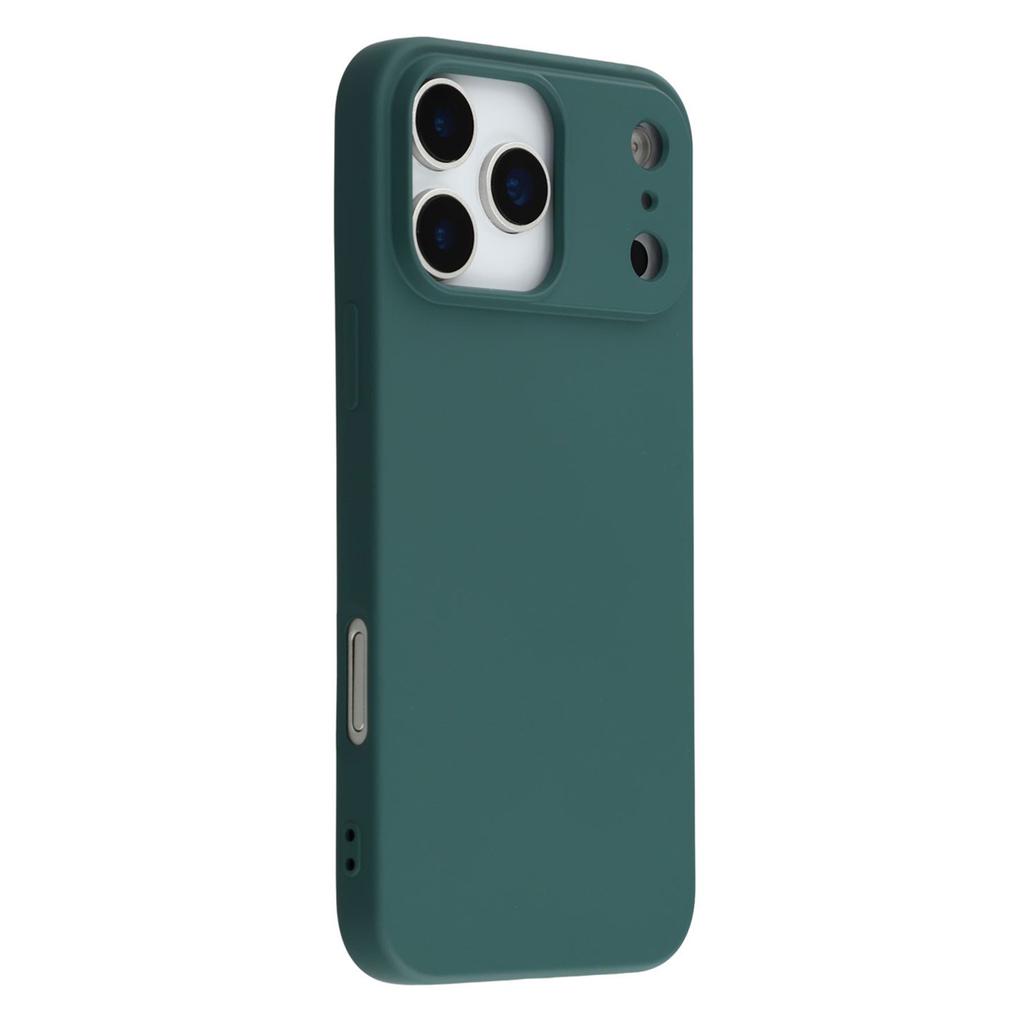 For iPhone 17 Pro TPU Case Soft Fiber Lining Anti-Scratch Phone Cover