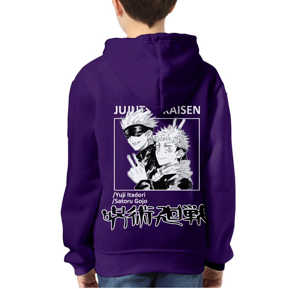 Jujutsu Kaisen Mikina Streetwear S Kresleným Potiskem Kapucí Mikina Pánská Dámská Cosplay Sportovní Mikiny