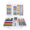 Doms Art Apps Nxt Kit with Plastic Carry Case School Art & Craft Stationery Set for Kids Gifting 9 In 1 Creative Kit