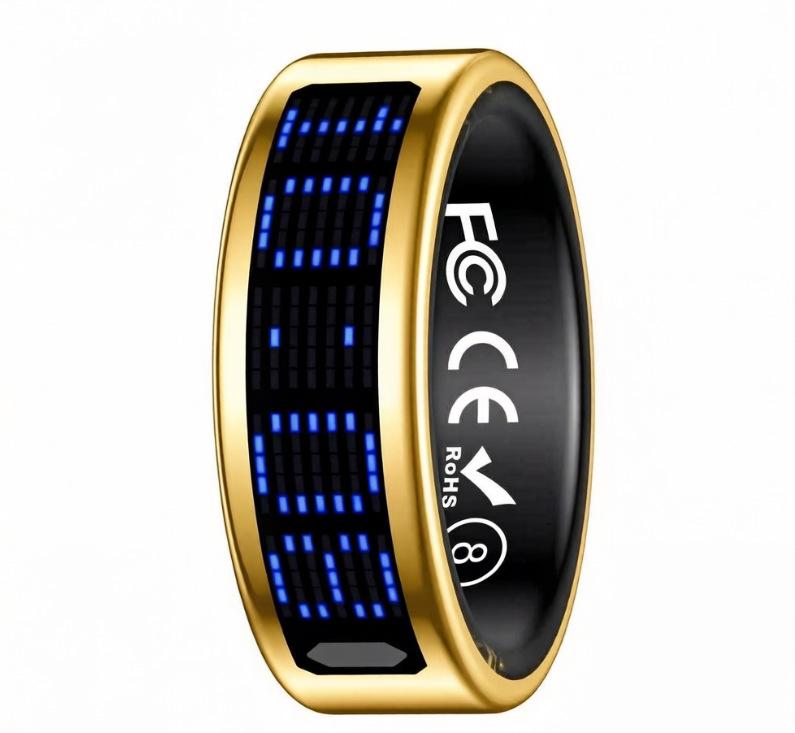 Smart Ring - Herzfrequenz-, Blutsauerstoff-, Trainings- & Schlafmonitor