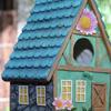 Hand-Painted Bird House Rainproof Bird Cottages Bird Cages Bird Nesting House  Parrot