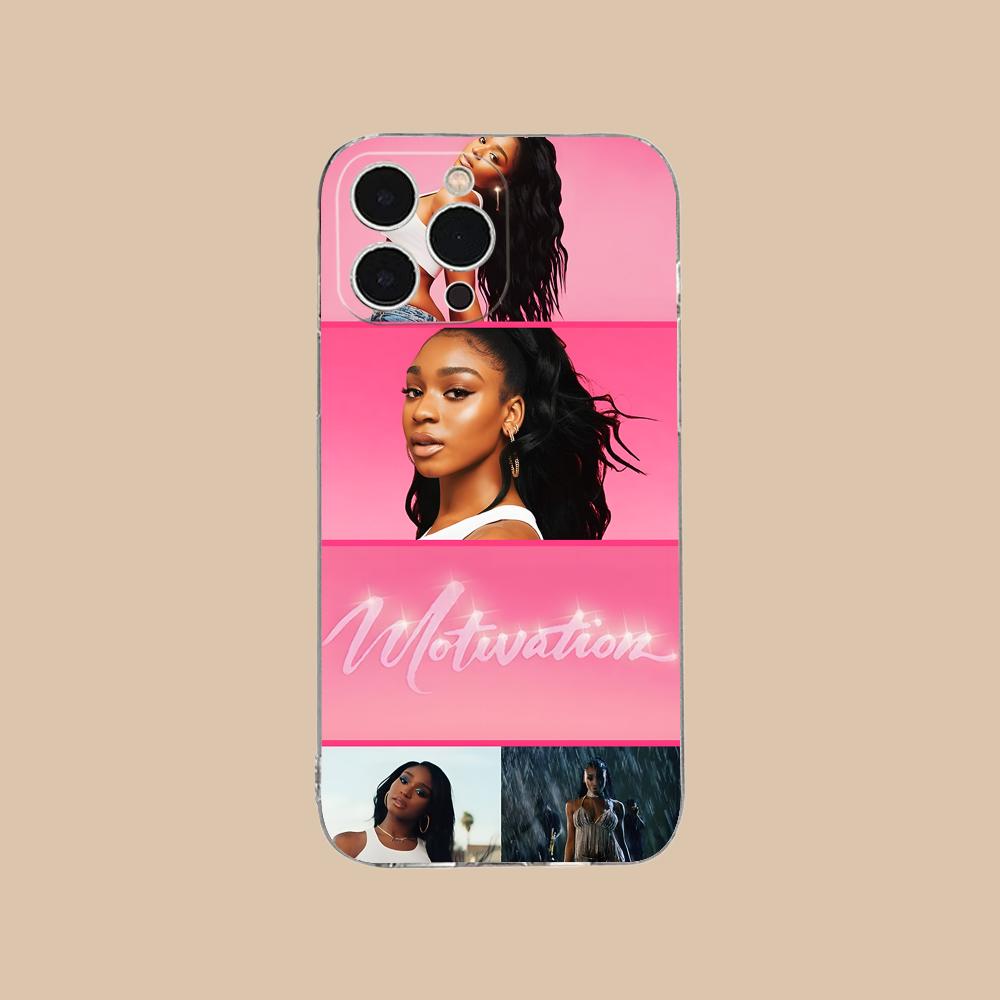 Normani Kordei Clear TPU Mobile Case for iPhone 17 16 15 14 13 12 11 X XR XS Air Pro Max Plus Mini Colorful Cover