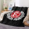 Fortuna Düsseldorf Logo Flanelldecke, Hohe Qualität, Bequem für alle Jahreszeiten, Heimdekoration, Wärme und Komfort