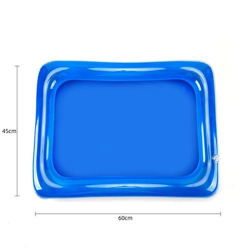 1 Pièce Bassin de Nettoyage de Piscine Pliable Portable, Un Essentiel Pour l'Entretien de la Piscine Avant Utilisation, Peut Également Être Utilisé Comme Bassin pour Tremper les Pieds