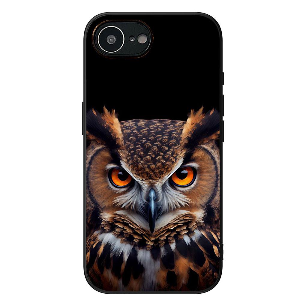 Soft Cover for Samsung Galaxy Note 20 9 8 S8 S10 S9 Plus A54 A33 A21S A31 M21 S10E A17 Coque Phone Case Bird Owl Comics Lovely