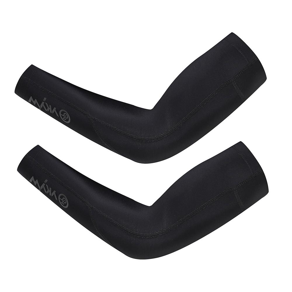 

YKYWBIKE Warm Fleece Bicycle Arm Sleeves for men Sports Arm Sleeve Winter Arm Warmers Cycling Italy MITI Biking Compression Asian M(EU S)