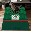 Mexico Football Crest Rug Game Carpet, Floor Mat for Bedroom Living Room Entryway Rug, Home Decor Idea Gift for Christmas birthday