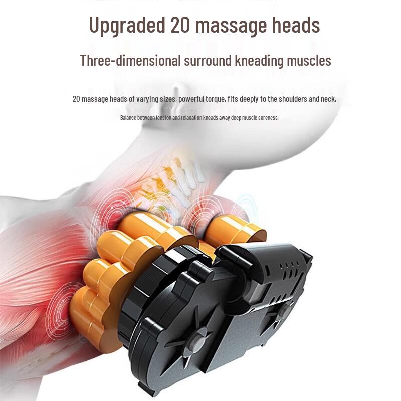 AUX Full Body Kneading Massage Mat & Cushion