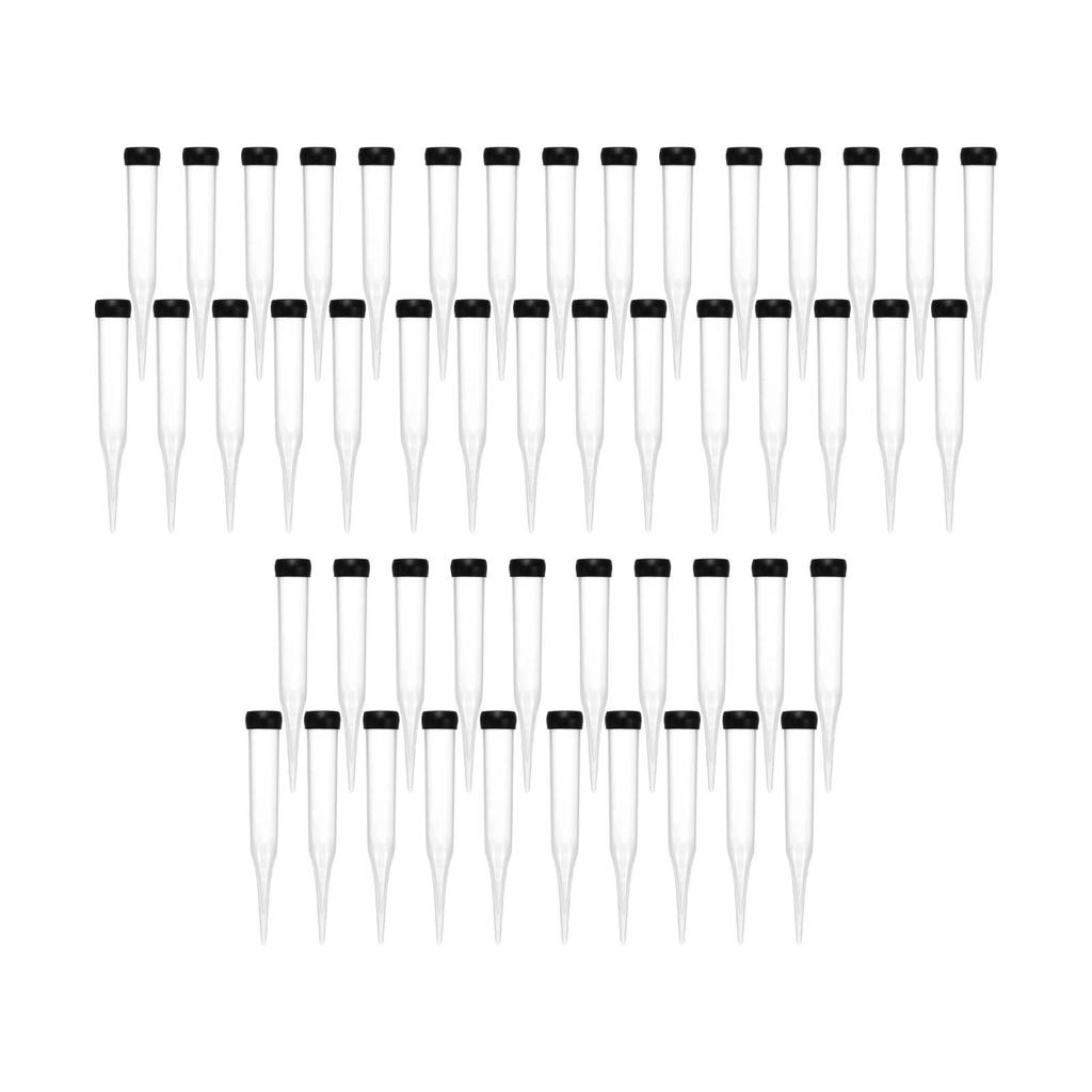 Floral Arrangement Supplies Plastic Water Tubes with Cap Flower Vials for Crafts and Fresh Flower Bouquets