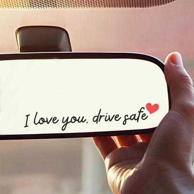 Car Mirror Stickers 3 Pieces Waterproof Rear View Mirror Decoration Car Stickers And Decals For Truck Laptop Interior Daily