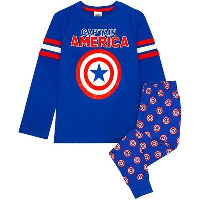 Boys Shield Long Pajamas Set