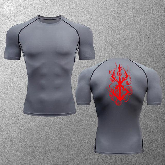 

Летняя футболка с короткими рукавами, мужская дышащая компрессионная быстросохнущая одежда с короткими рукавами для фитнеса и баскетбола, тренировочная одежда S-3XL XXXL