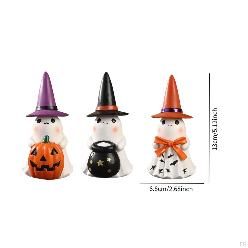 Halloween Night Light Indoor Lovely Ghost Lamp for Holiday Kids Room Bedroom