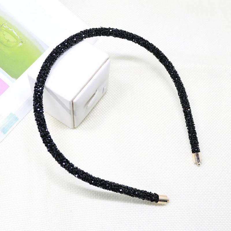 

1 шт. мягкая повязка на голову для женщин повязка на голову для девочек аксессуары для волос чёрный