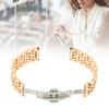 Watch Bracelet Stainless Steel Watch Strap Replacement   Length Watch Band   Gold