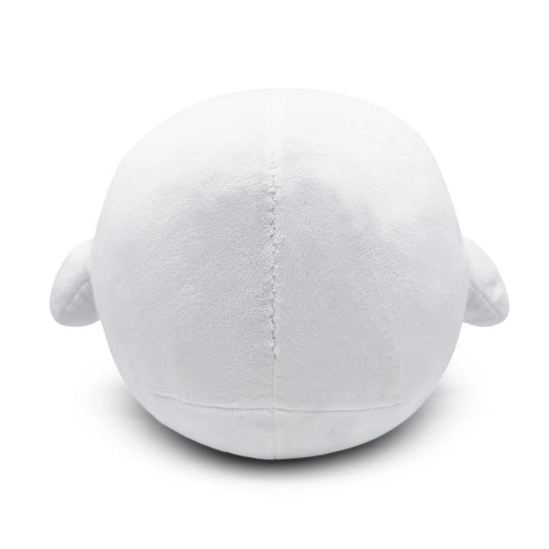 22cm Cute Oddballs James Plush Doll White Round Character Stuffed Toy Soft Kawaii Plushie Fluffy Sofa Cushion Home Decor Gift