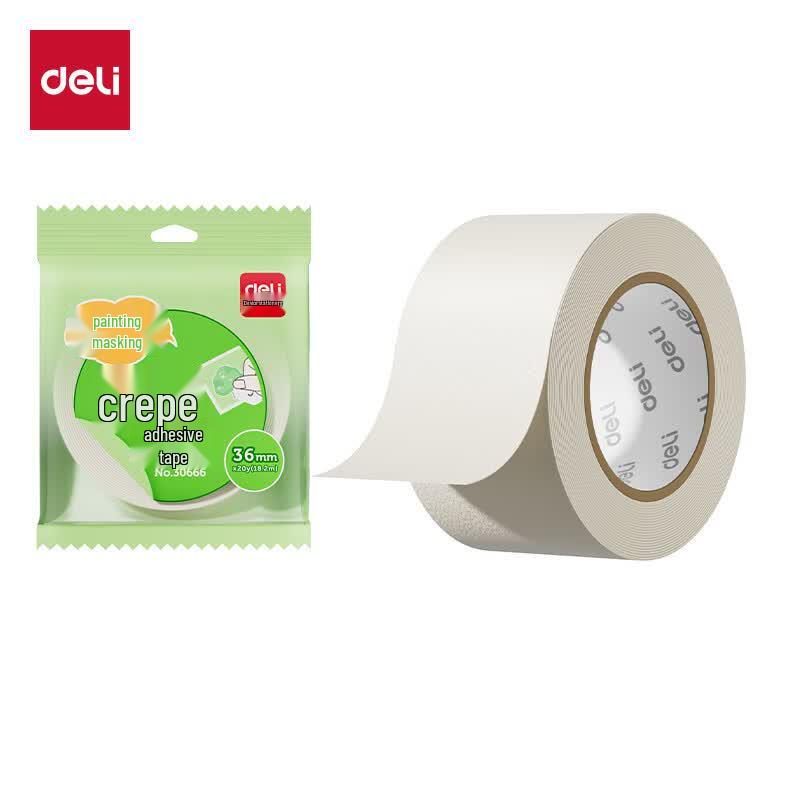 Deli 30666 Crepe Paper Masking Tape