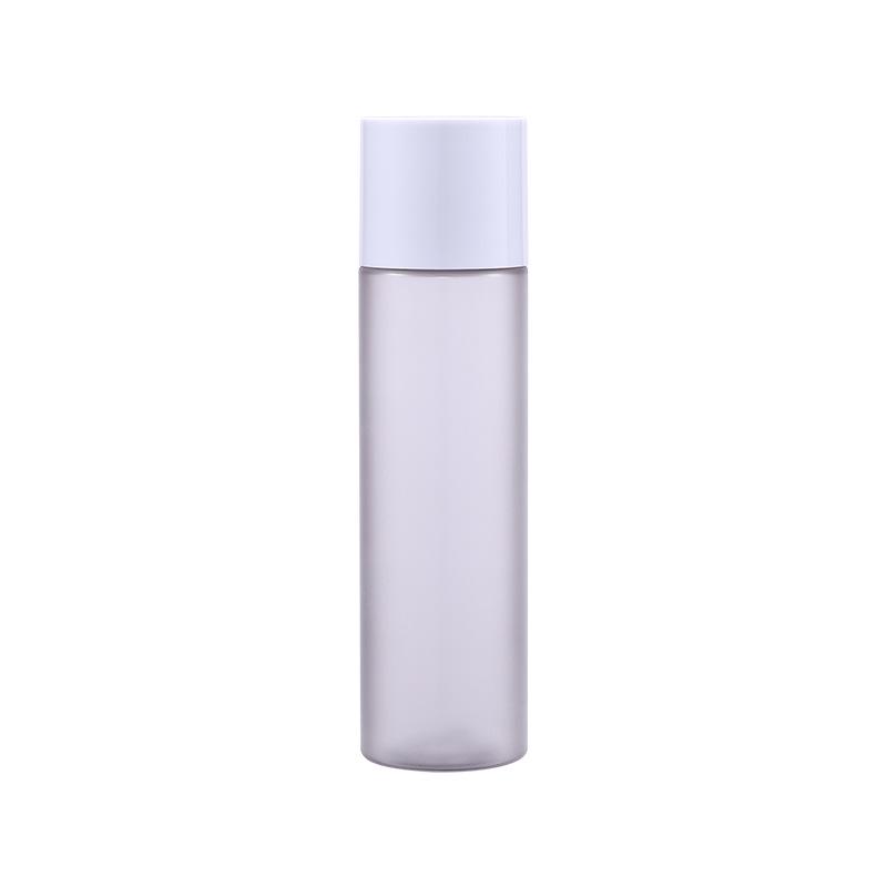 100/150ml Clear White Skincare Bottle Set: Toner Spray, Lotion, Serum, Cream Jar