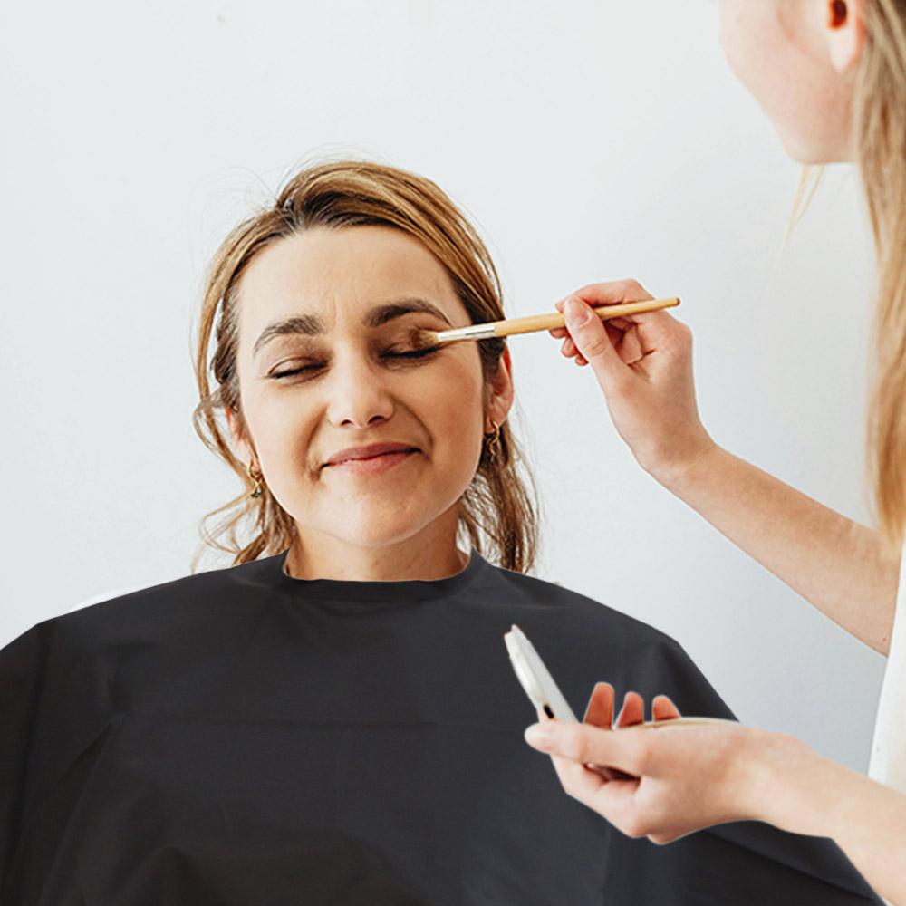 Dye Cape Black Half Apron Short Hairdressing Apron Waterproof Makeup Apron  Barbershop