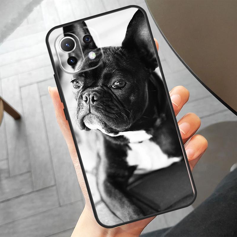 

French Bulldog Case For Xiaomi 14 13 Ultra 11T 12T 13T Pro 12 Lite POCO X6 F6 Pro M6 X5 X3 F3 M5s F5 Cover Xiaomi 12T (12T Pro)