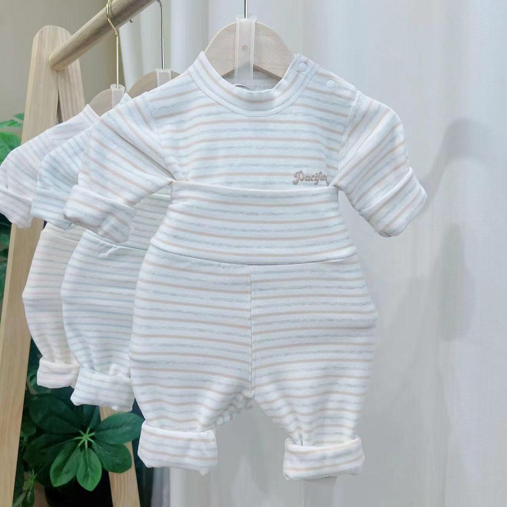 Newborn Baby High Waist Belly Protection Clothes - Autumn/Winter Style