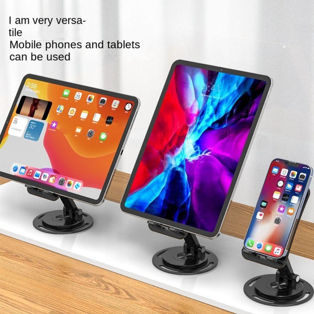

Damping Design Desktop Stand 360° Rotation Flat Bracket New Mobile Phone Holder