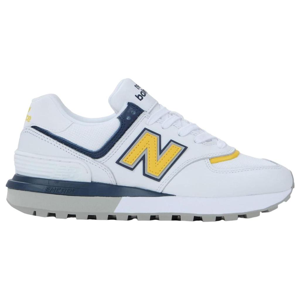 New Balance 574 Legacy White Yellow Green Men Sneakers U574LGBE