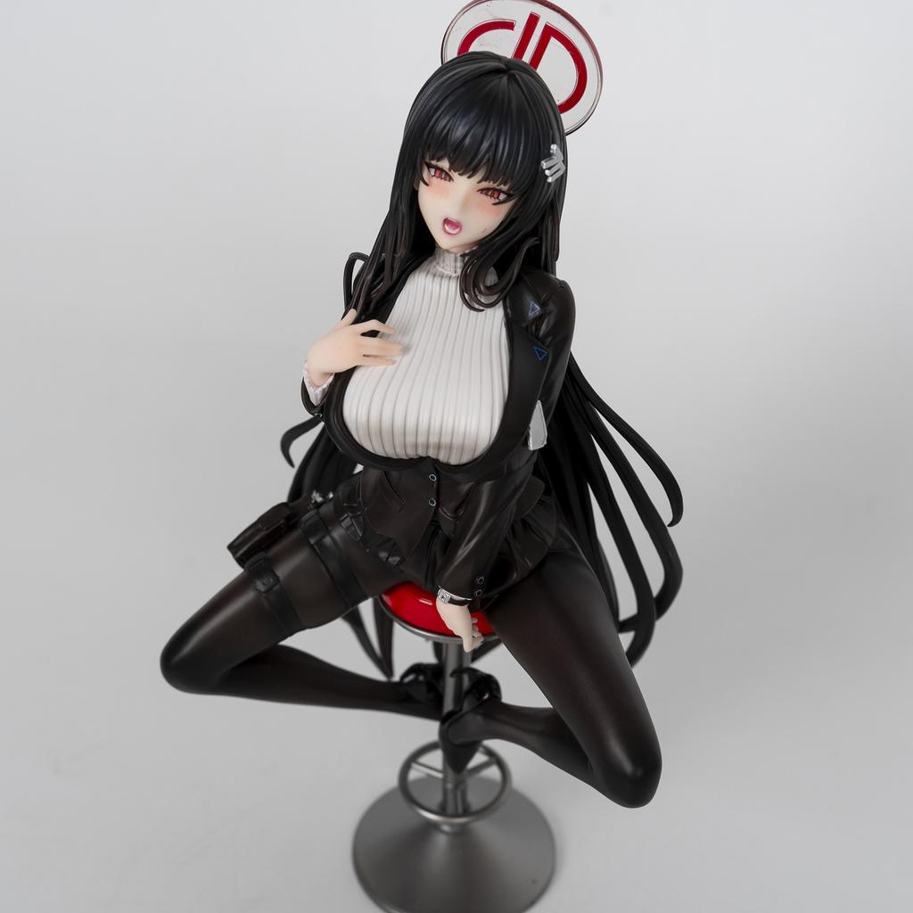 25Cm Blue Archive Figures Tsukatsuki Rio Figure Sexy Girl Tsukatsuki Anime Figurine Pvc Models Statue Collection Kids Toys Gifts