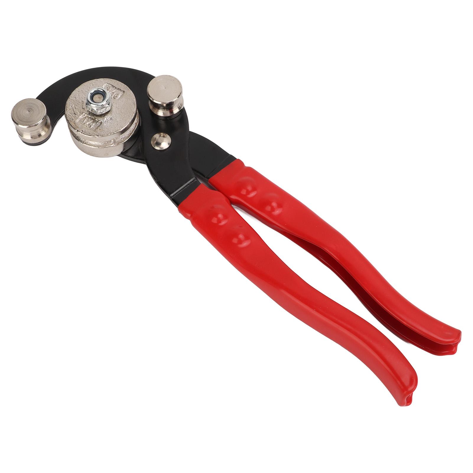 

4 в 1 трубогибочные клещи 10,5 дюймов 90 градусов сгибаются для 14-дюймовой, 516-дюймовой, 316-дюймовой и 38-дюймовой тормозной магистрали