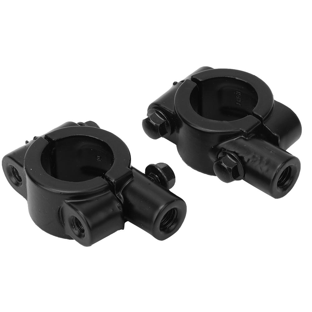 

Universal Electric Motorcycle Rearview Mirror Holder Mounting Hole Reflector Bracket Clamp