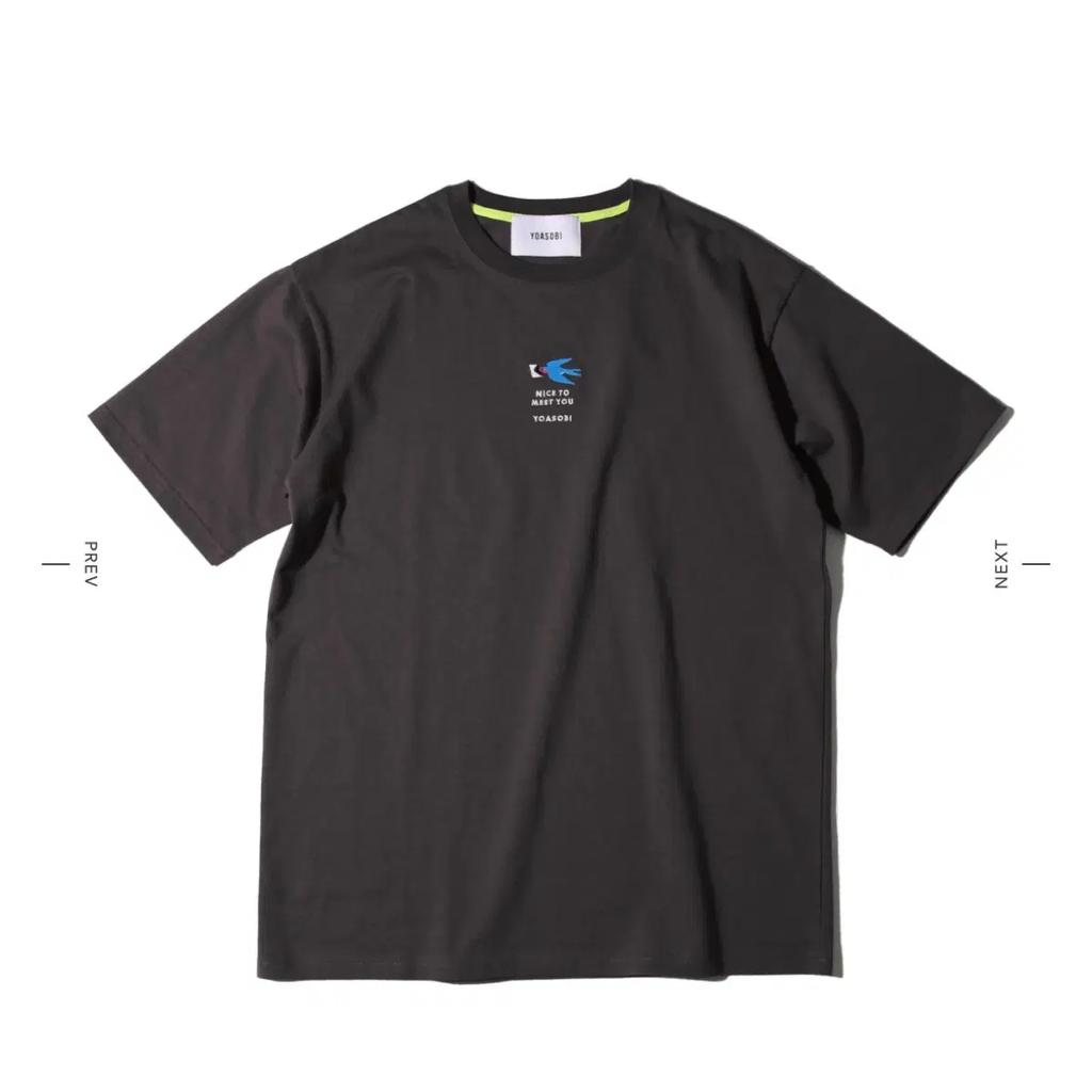 [New Product] [M] Yoa Consumption Swallow T-Shirt Light Black